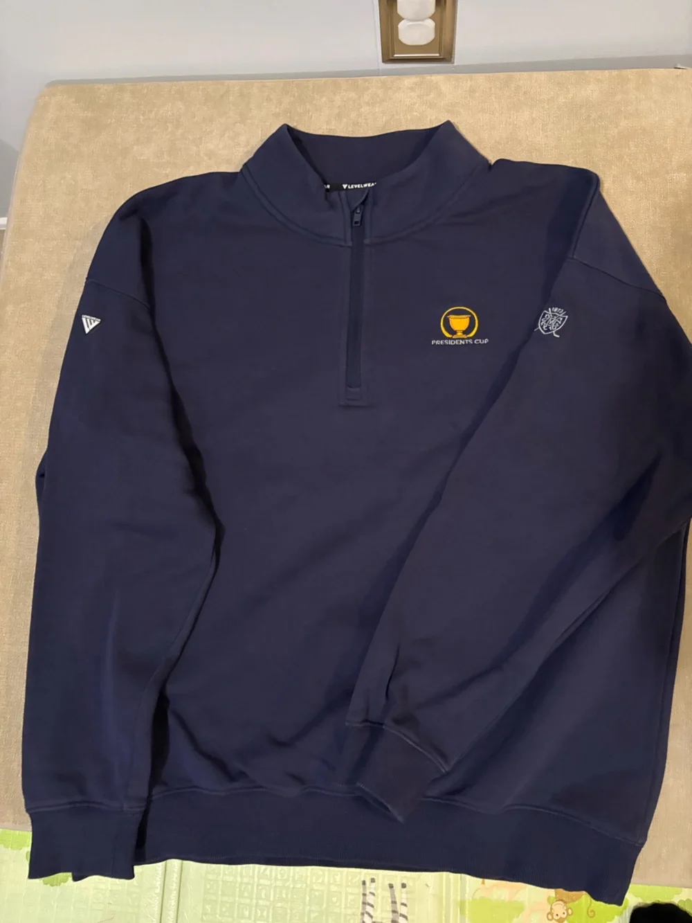 Presidents Cup Quarter Zip Sweater Pullover - Levelwear